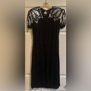 Elegant Black Women's Dress
